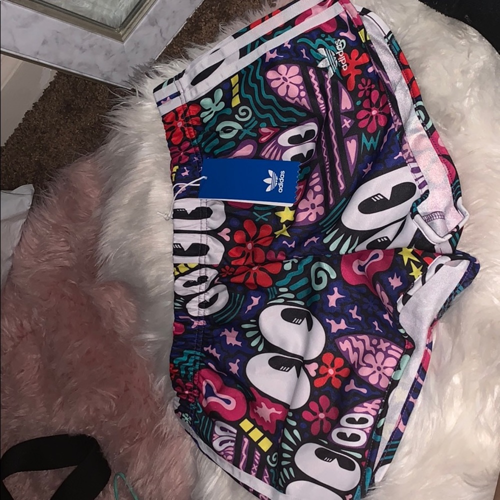 Adidas women’s 3 stripe shorts